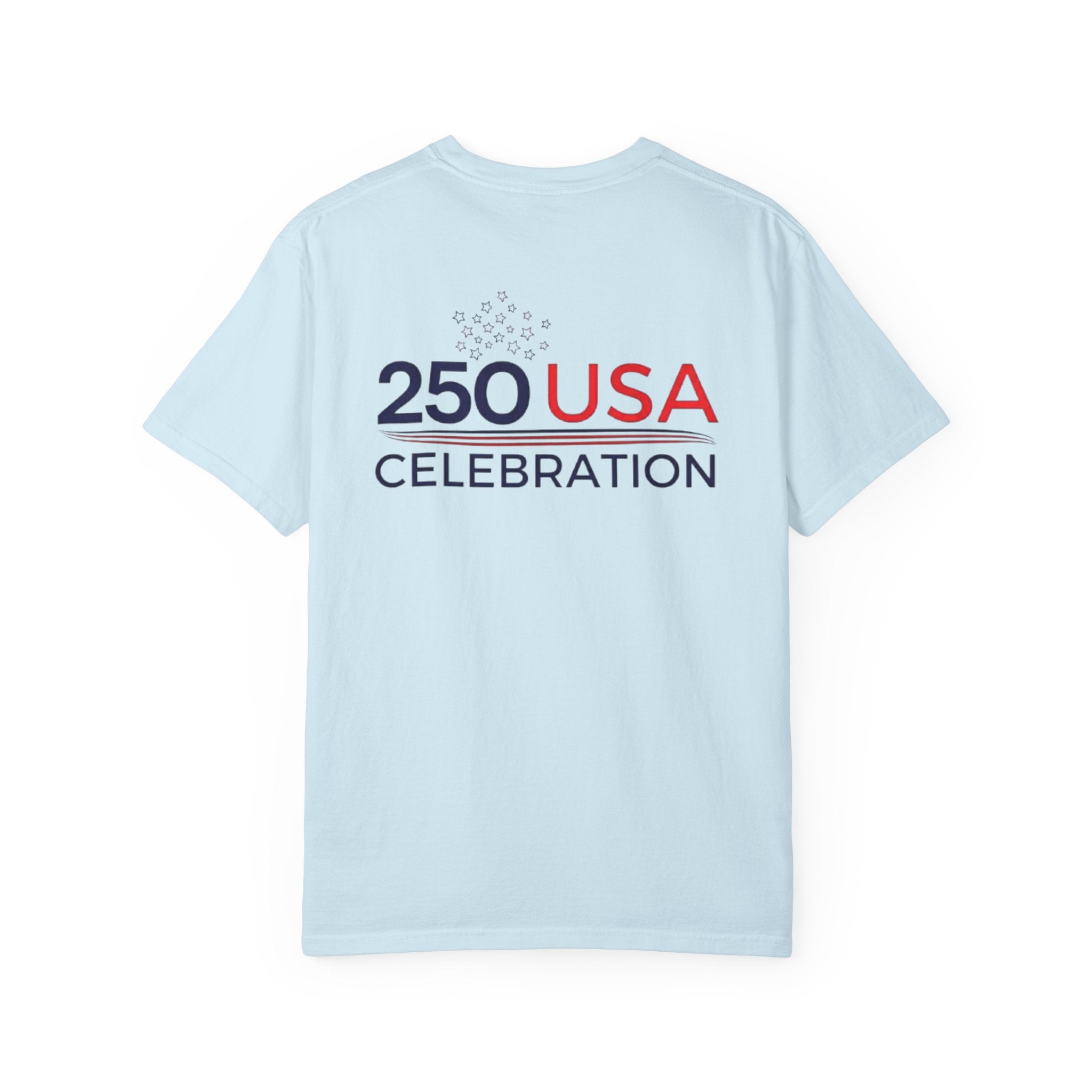 250 USA Celebration T-Shirt — Patriotic 250th Anniversary Tee