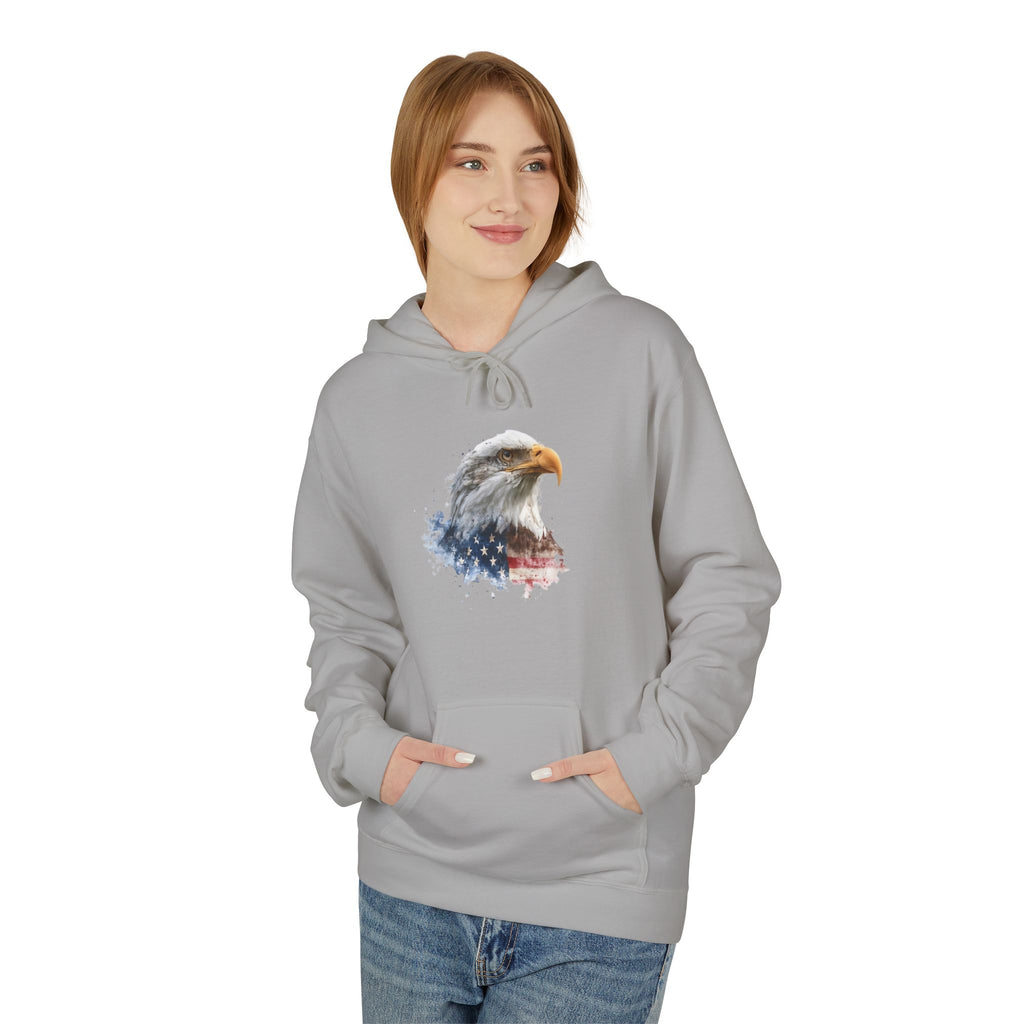 American Flag Eagle hoodie | Patriotic Bald Eagle design