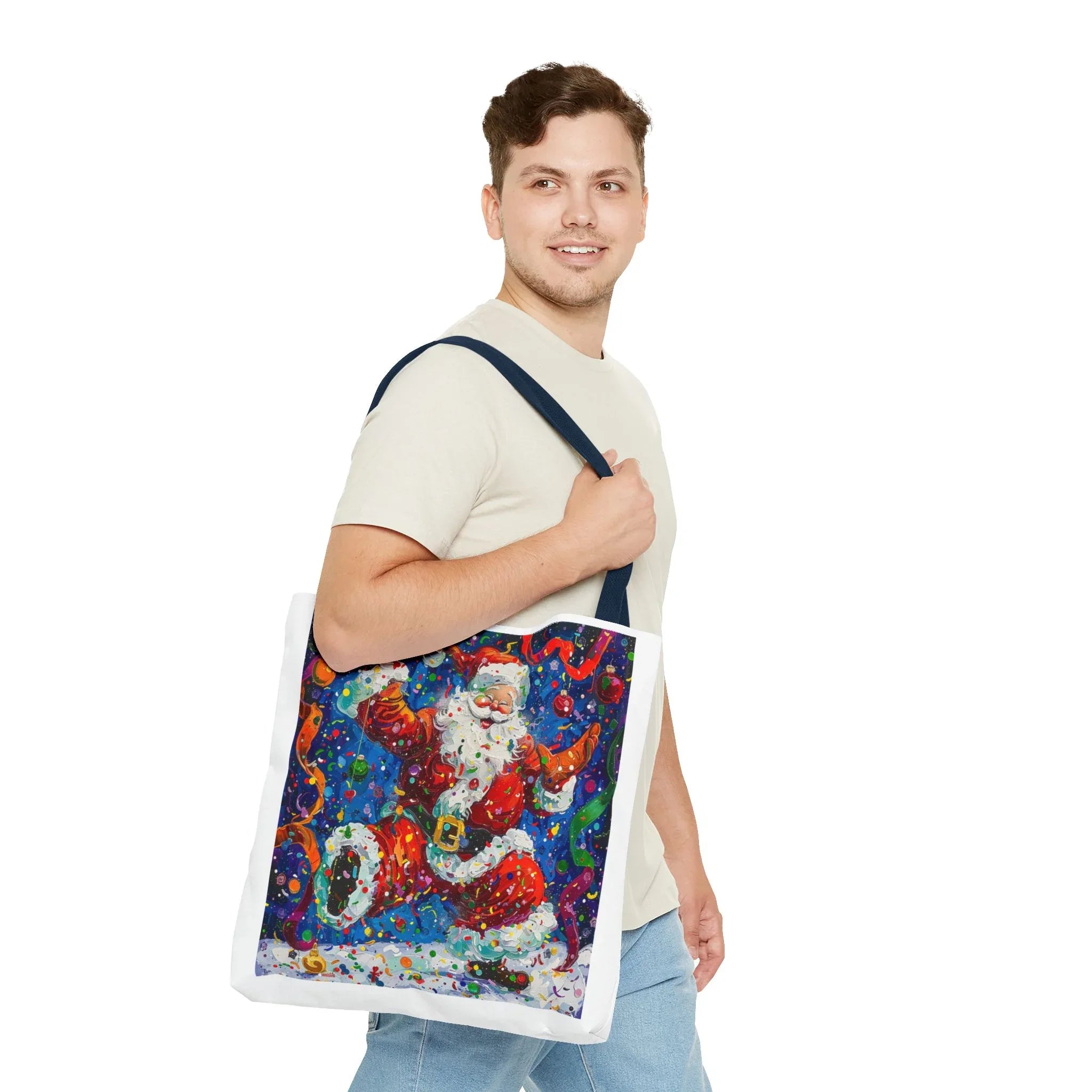 Christmas T-Shirts, Holiday Tote Bag, Christmas, Funny Christmas Shirts, Family Christmas Matching Outfits, Custom Christmas Tees - 250 USA Celebration