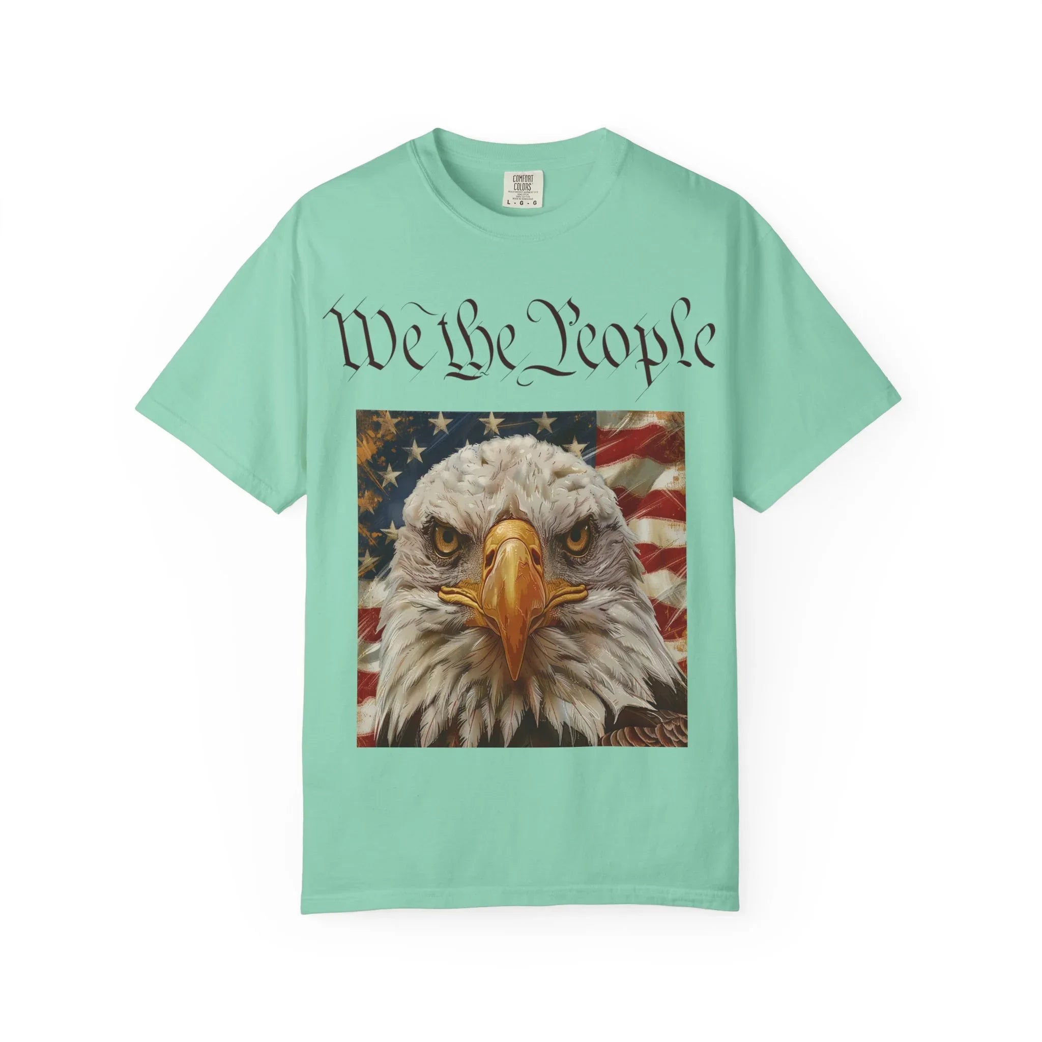 We the People Bald Eagle T-Shirt | American Flag Patriotic Tee, Patriotic T-Shirt, 250 America, America 250 Celebration - 250 USA Celebration