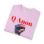Q Anon Fist T-shirt | WWG1WGA Print - 250 USA Celebration