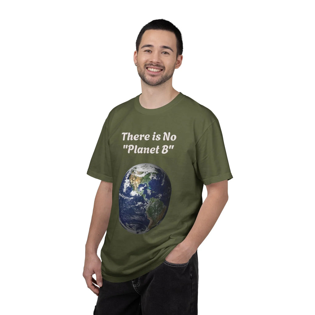 There is No "Planet B" Earth Graphic T-Shirt | Earth Day Environmental Tee - 250 USA Celebration