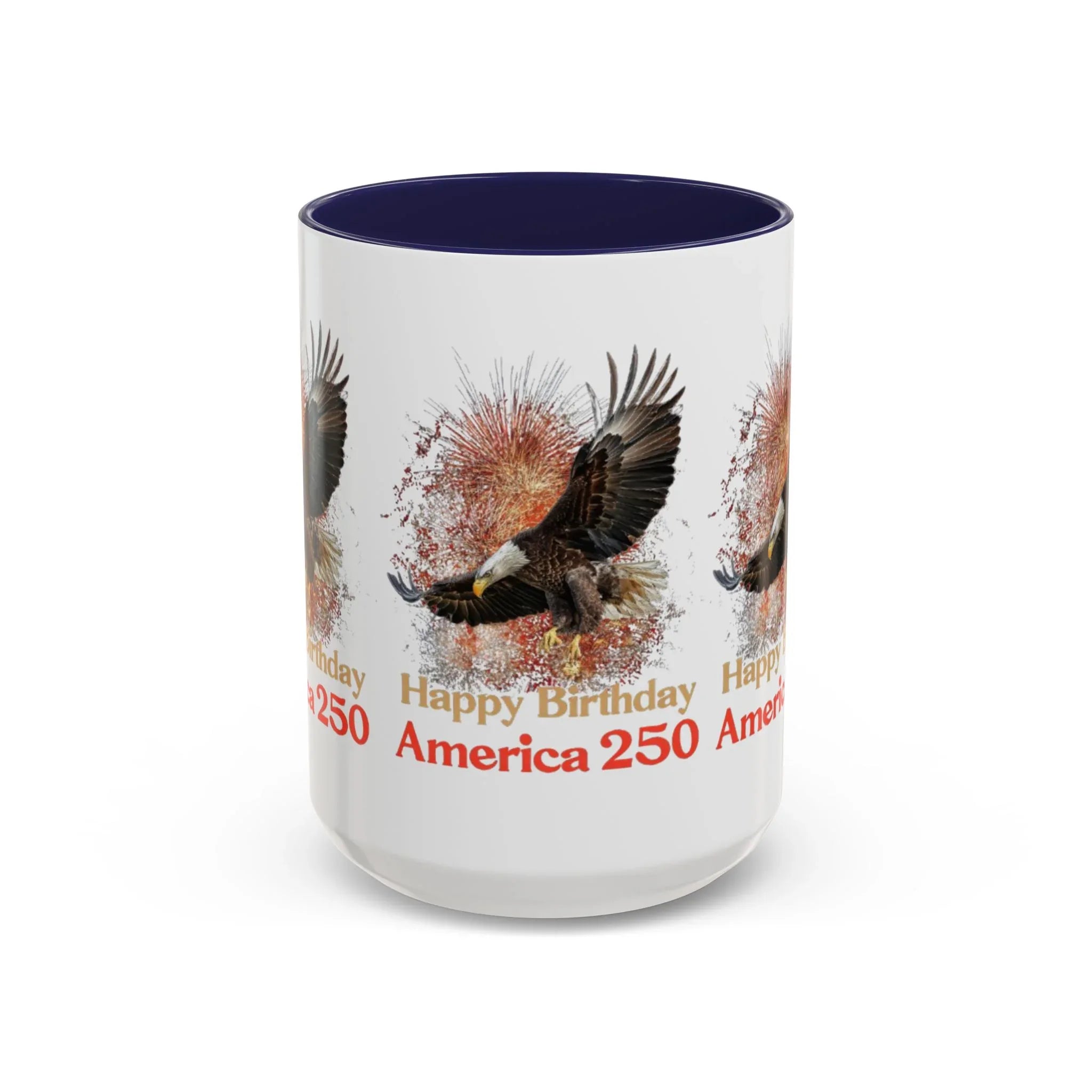 Accent Coffee Mug (11, 15oz) - 250 USA Celebration