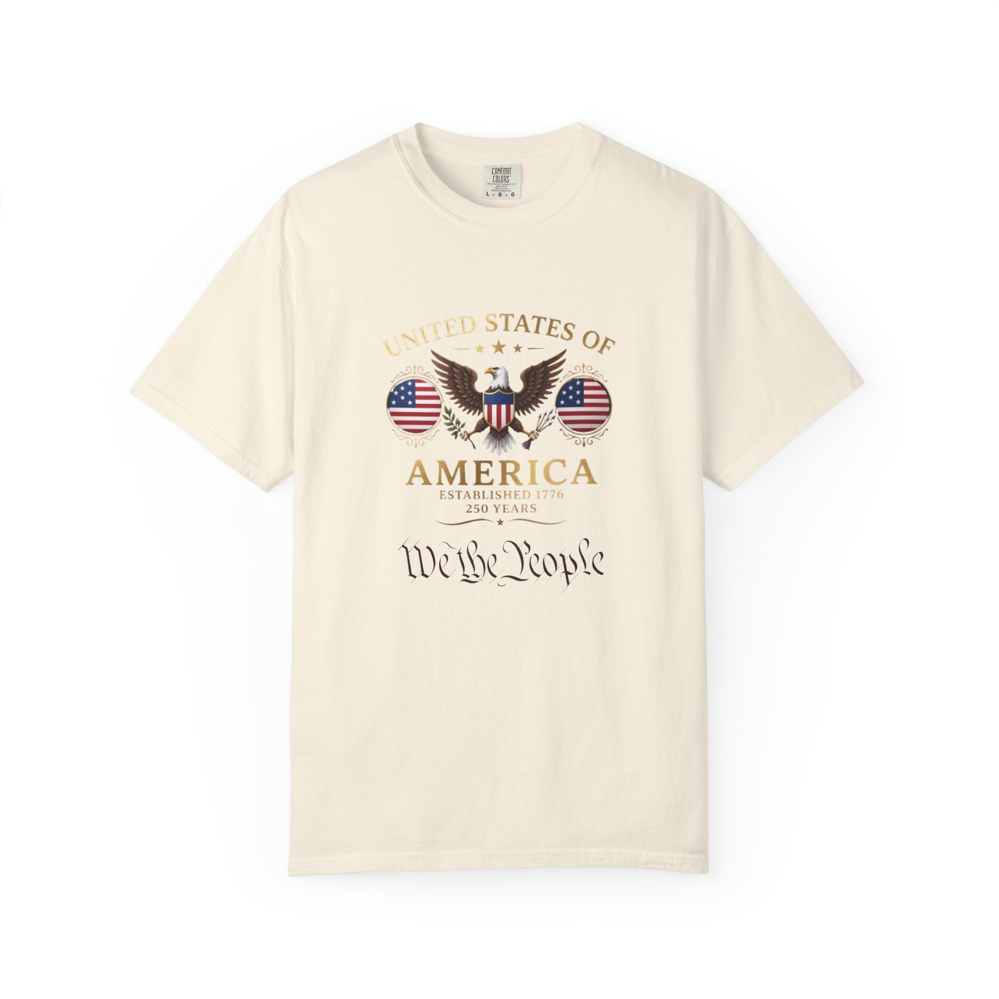 We the People American Flag T-Shirt | 250 Years of Freedom