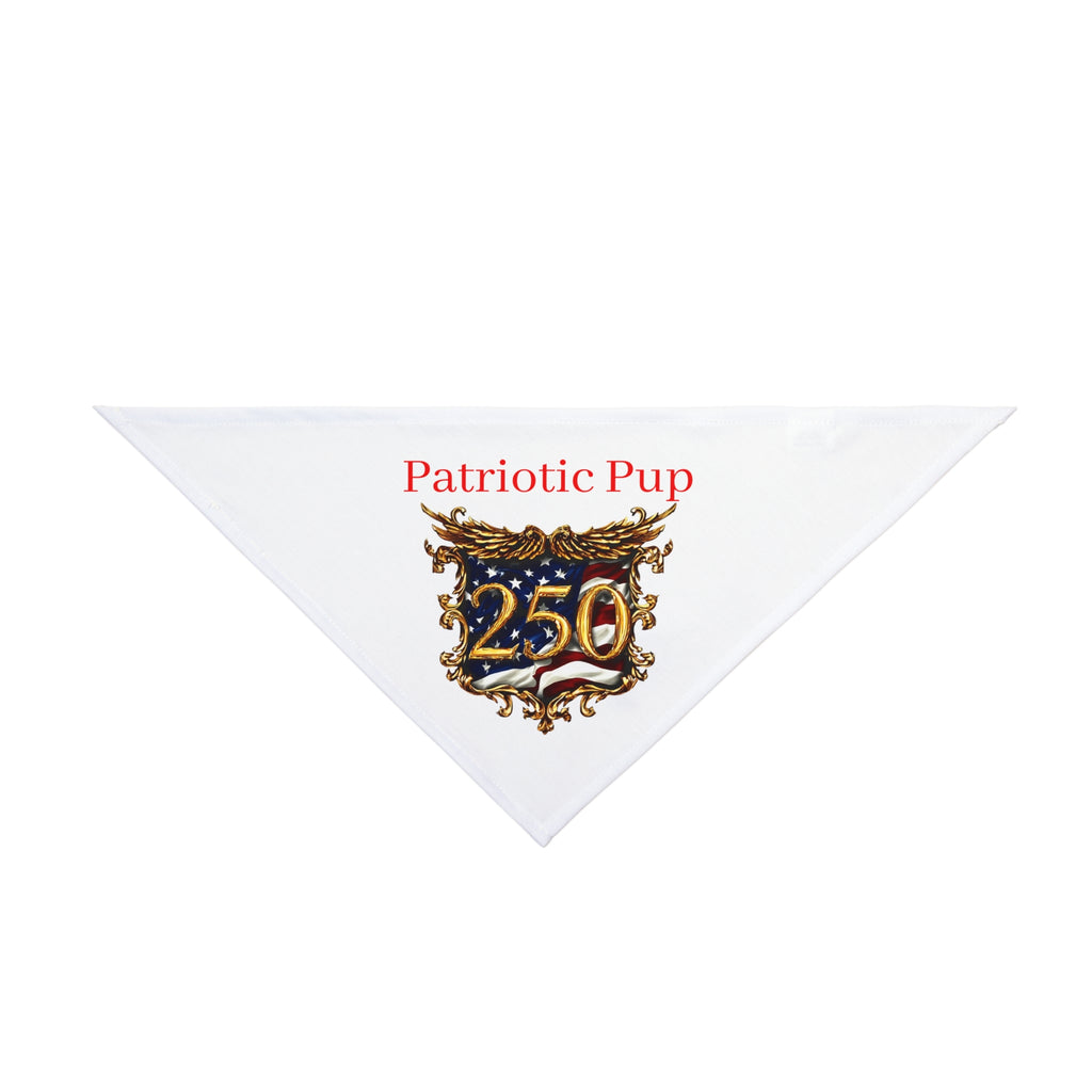 Patriotic Pup 250 Bandana — Americana Pet Bandana for Dogs & Cats