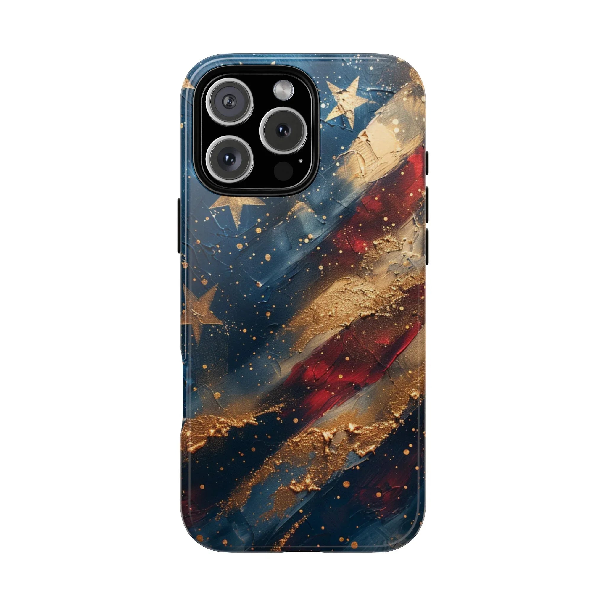 Patriotic Phone Case, Tough Cases with American Flag Design, Stylish Phone Accessories, USA Pride Gift, Durable Cases for All Occasions - 250 USA Celebration