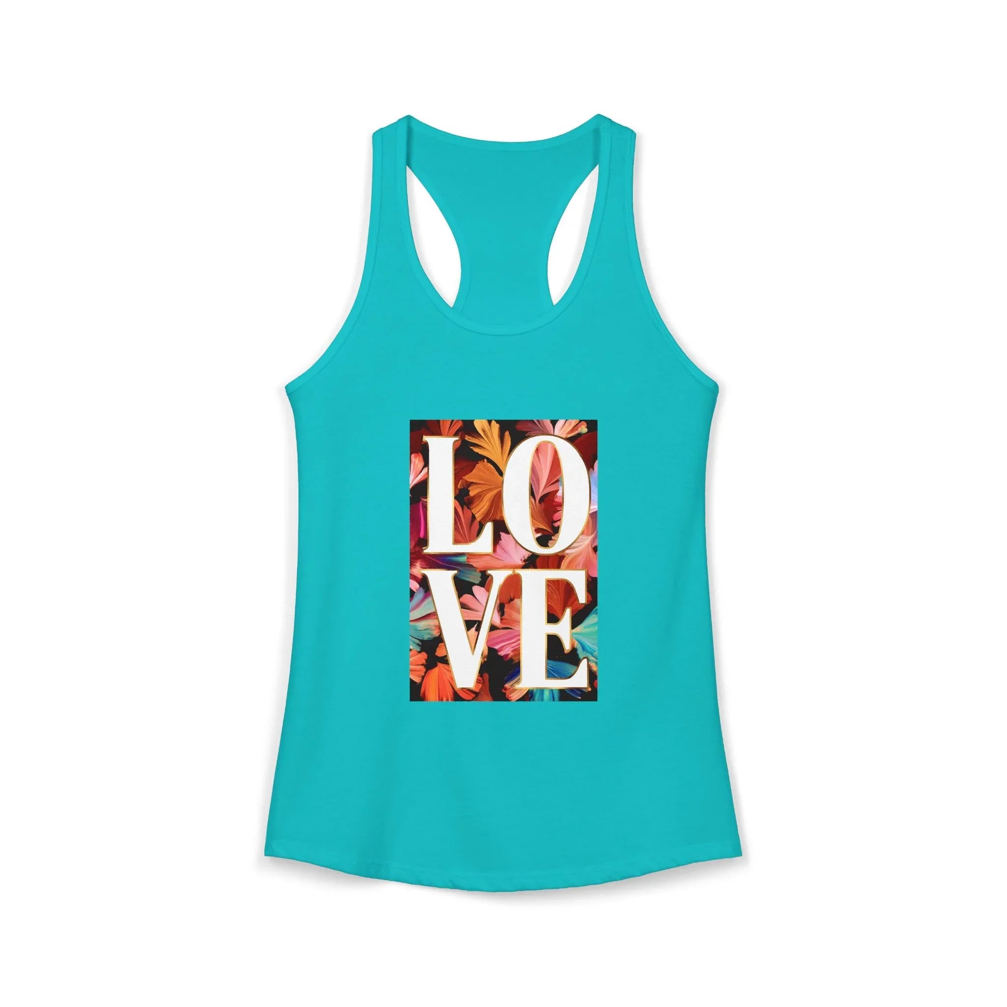 Women's Ideal Racerback Tank - 250 USA Celebration