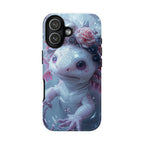 Goth Axolotls Tough Cases | Cute Creepy Axolotl Phone Case, Gloomycore Aesthetic - 250 USA Celebration