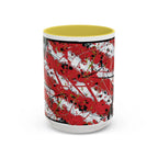 Abstract American Flag Mug | 11oz or 15oz Ceramic - 250 USA Celebration