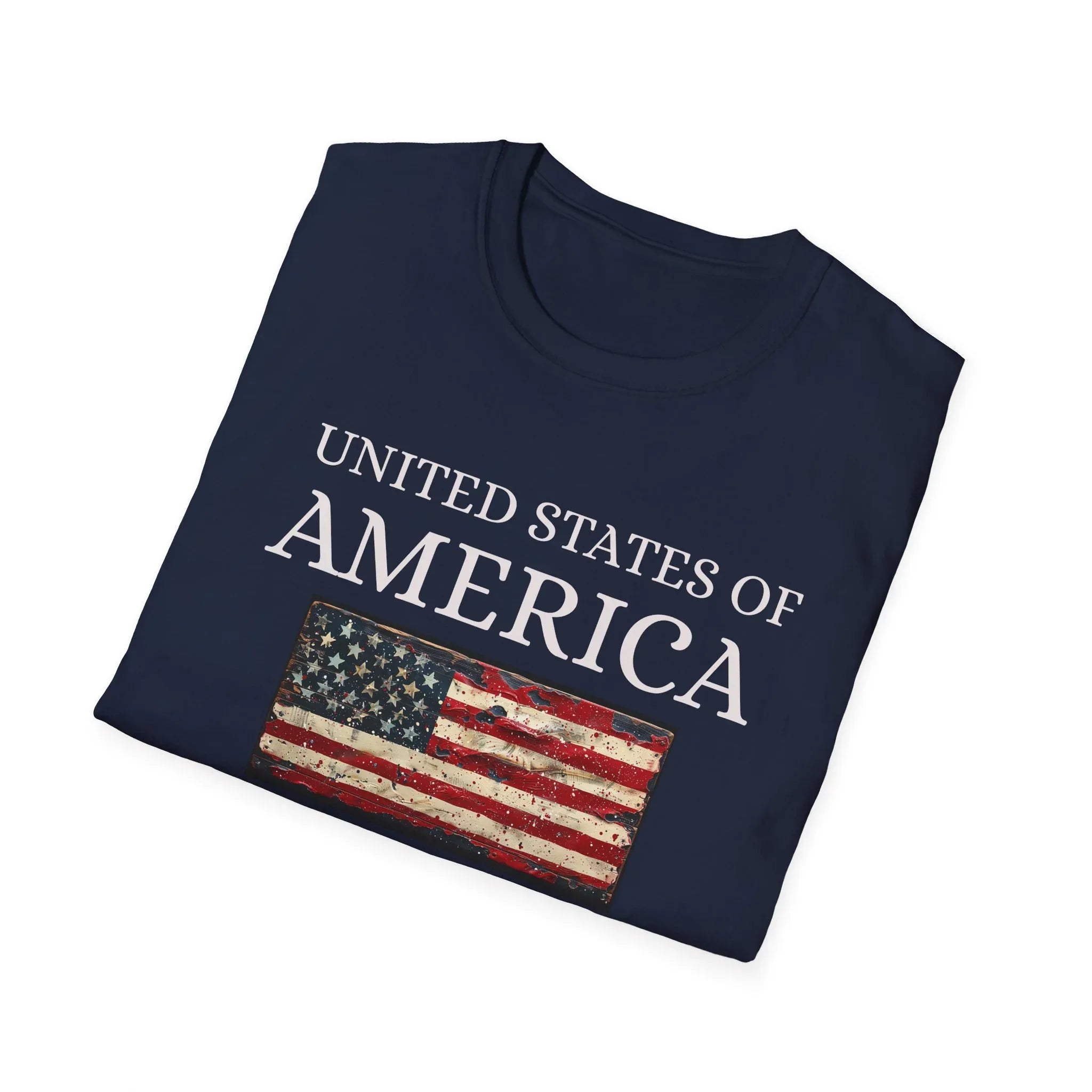 United States of America Patriotic America First T-Shirt | USA Flag - 250 USA Celebration