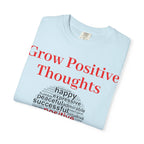 Grow Positive Thoughts T-shirt | Positive Word Cloud Mental Health Tee - 250 USA Celebration