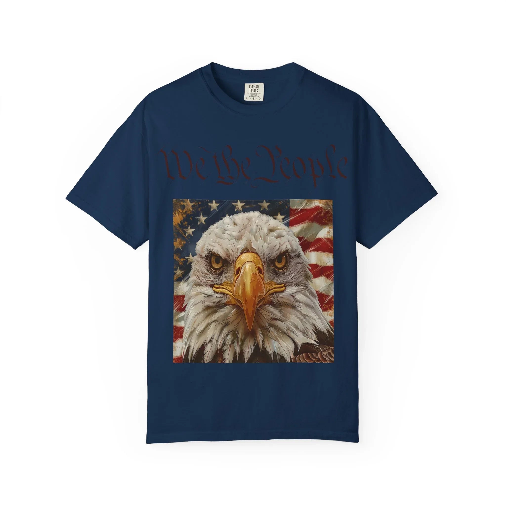 We the People Bald Eagle T-Shirt | American Flag Patriotic Tee, Patriotic T-Shirt, 250 America, America 250 Celebration - 250 USA Celebration
