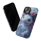 Goth Axolotls Tough Cases | Cute Creepy Axolotl Phone Case, Gloomycore Aesthetic - 250 USA Celebration
