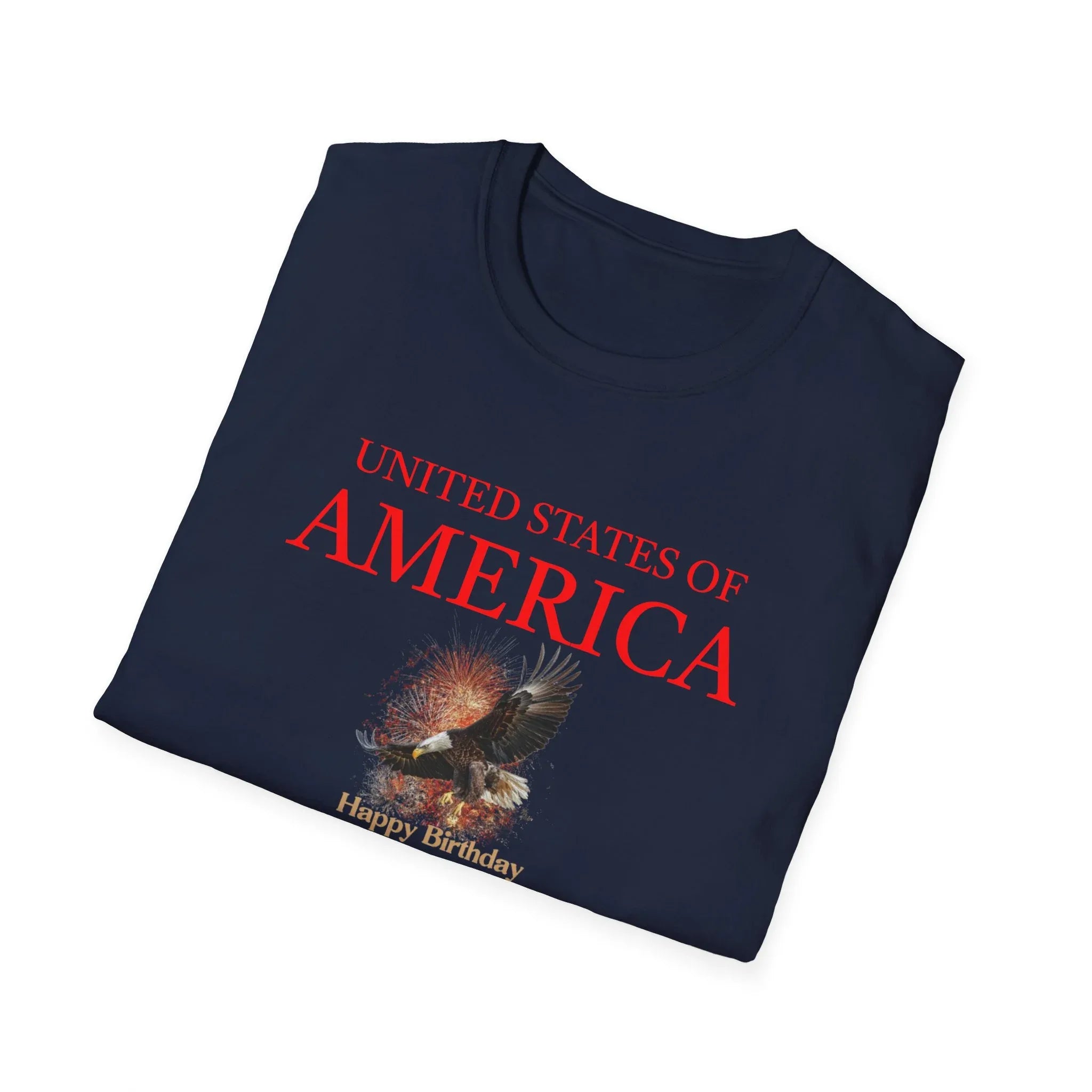 Unisex Softstyle T-Shirt - 250 USA Celebration