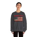 Patriotic American Crewneck Sweatshirt, USA Graphic Tees, Flag T-Shirts, Independence Apparel, Funny Patriotic Shirts, Custom American Tees - 250 USA Celebration