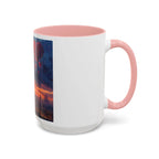 Romantic Sunset Coffee Mug, Love Gift Couples, Heart Design, Cozy Gift for Friends, Coffee Lover Gift, Valentine's Day Women's Merchandise - 250 USA Celebration