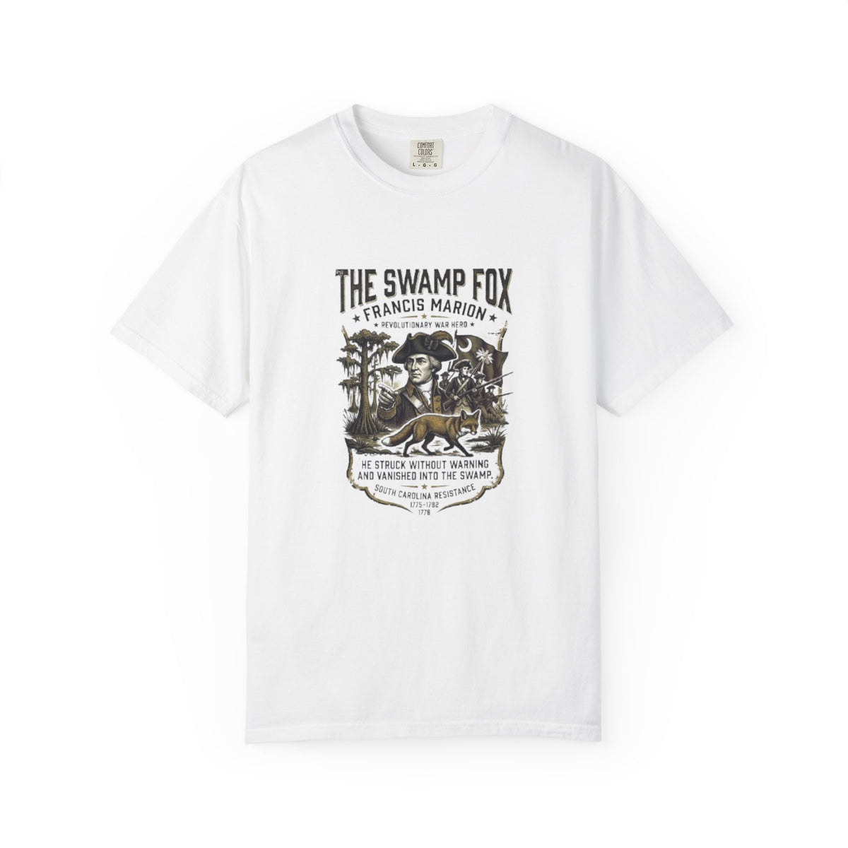 Swamp Fox Francis Marion 1776 Patriotic T-Shirt