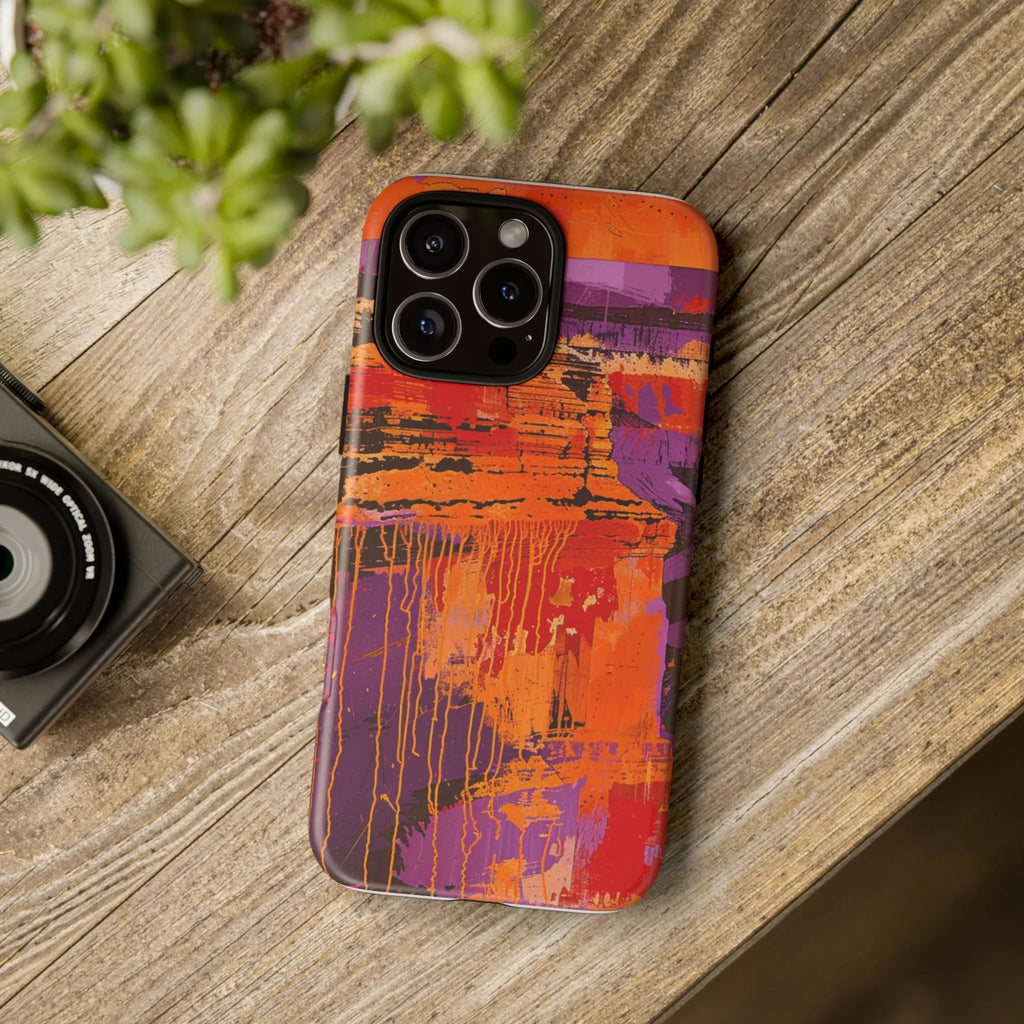 Abstract Drip Paint Tough Case | Phone Case - 250 USA Celebration