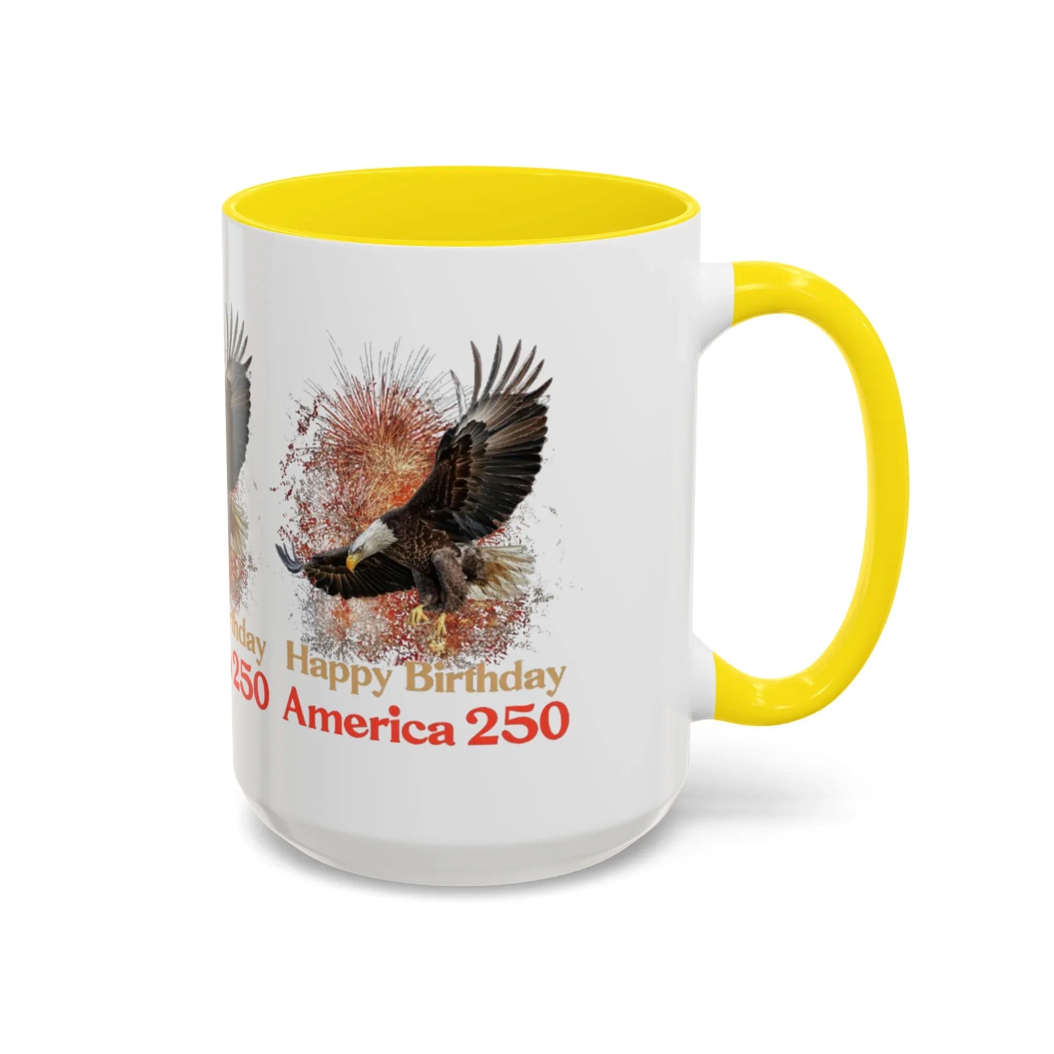 Accent Coffee Mug (11, 15oz) - 250 USA Celebration