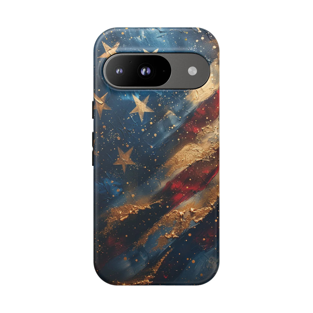 Distressed American Flag phone case | tough cases - 250 USA Celebration