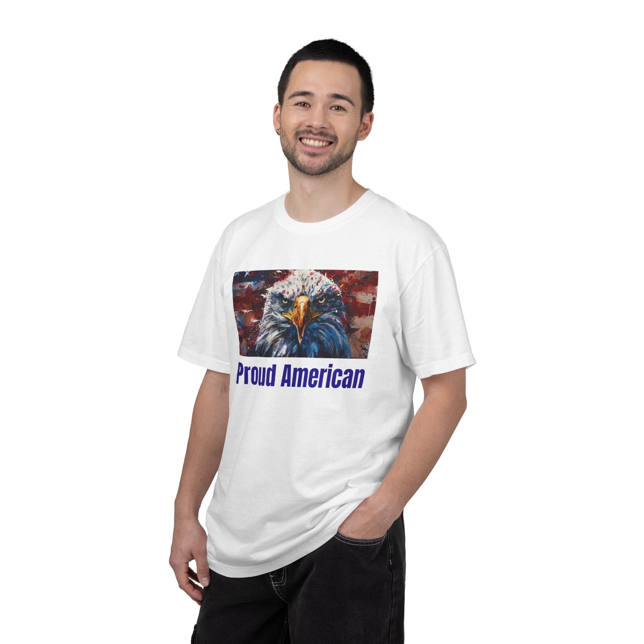 Proud American Eagle T-Shirt — Patriotic 250th Anniversary Tee