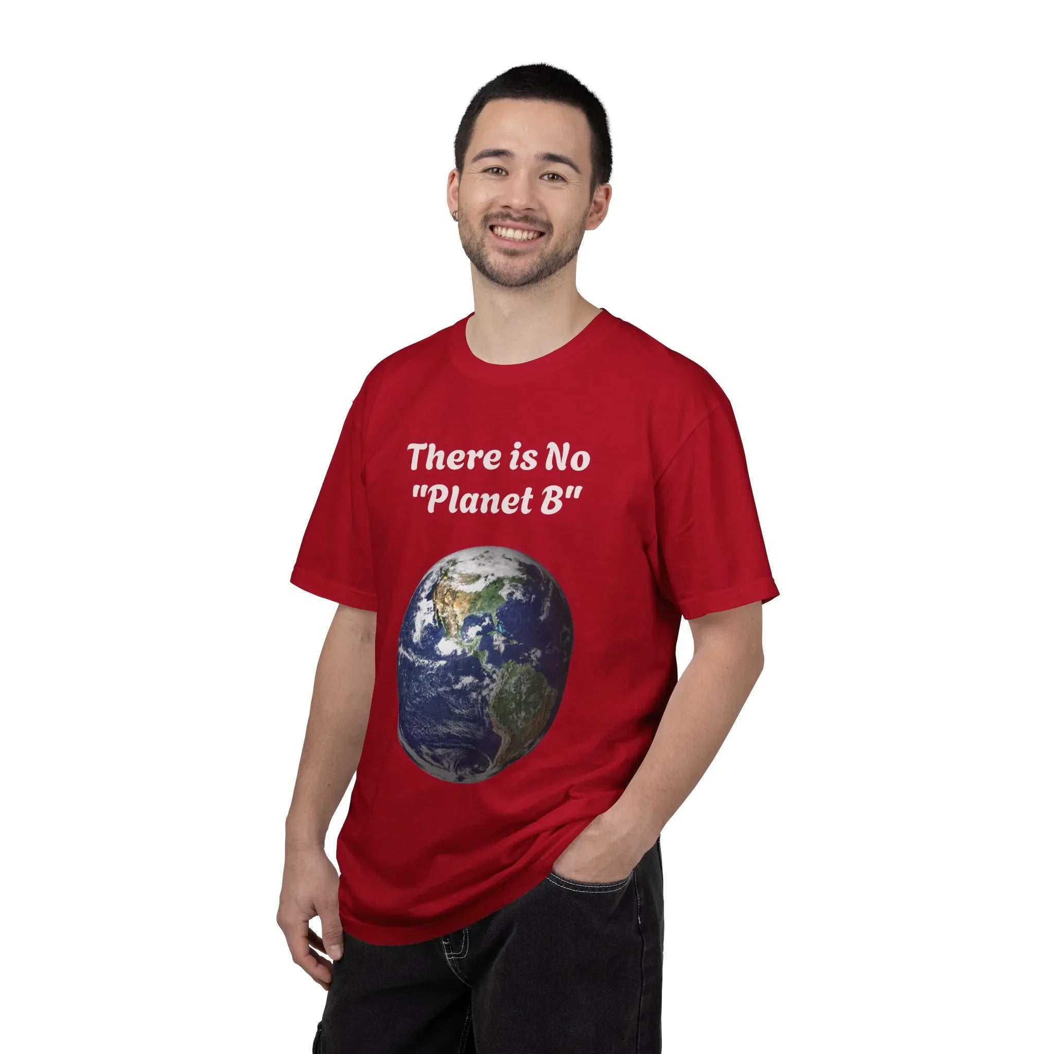 There is No "Planet B" Earth Graphic T-Shirt | Earth Day Environmental Tee - 250 USA Celebration