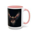 Fiery Flying Eagle Mug | Accent Coffee Mug 11oz 15oz - 250 USA Celebration