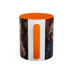 Historical Portrait Accent Mug — Patriotic Vintage-Style Coffee Cup