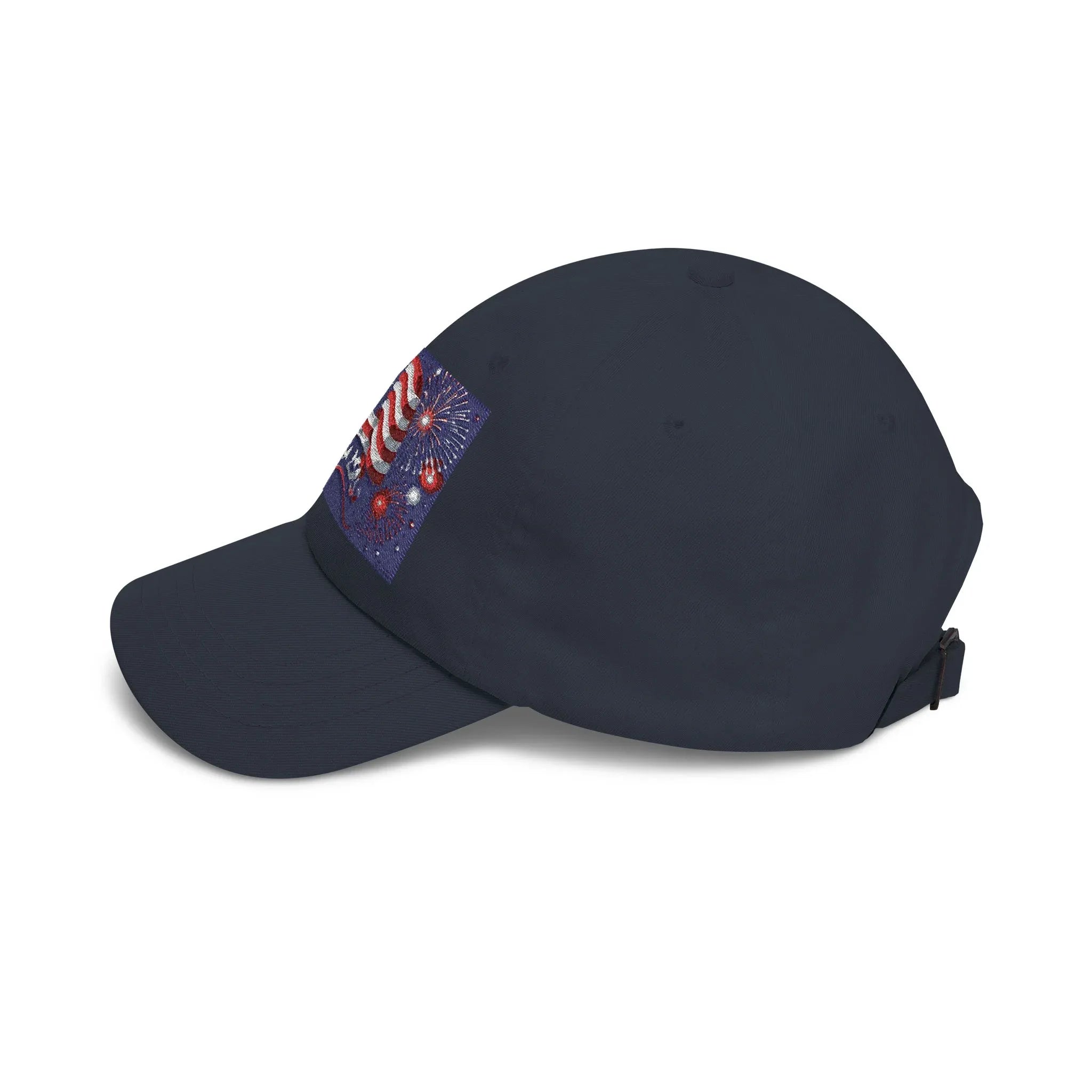 USA 250 American Flag Fireworks Baseball Hat | Patriotic July 4th Cap - 250 USA Celebration