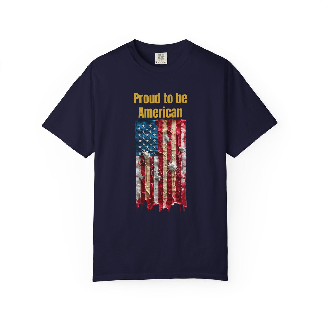 Official 250th Distressed Flag Patriotic Tee