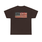 Don't Tread On Me Eagle T-Shirt — Distressed American Flag Patriotic Tee