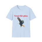 Trust the Plan eagle T-Shirt | Flying Bald Eagle graphic tee