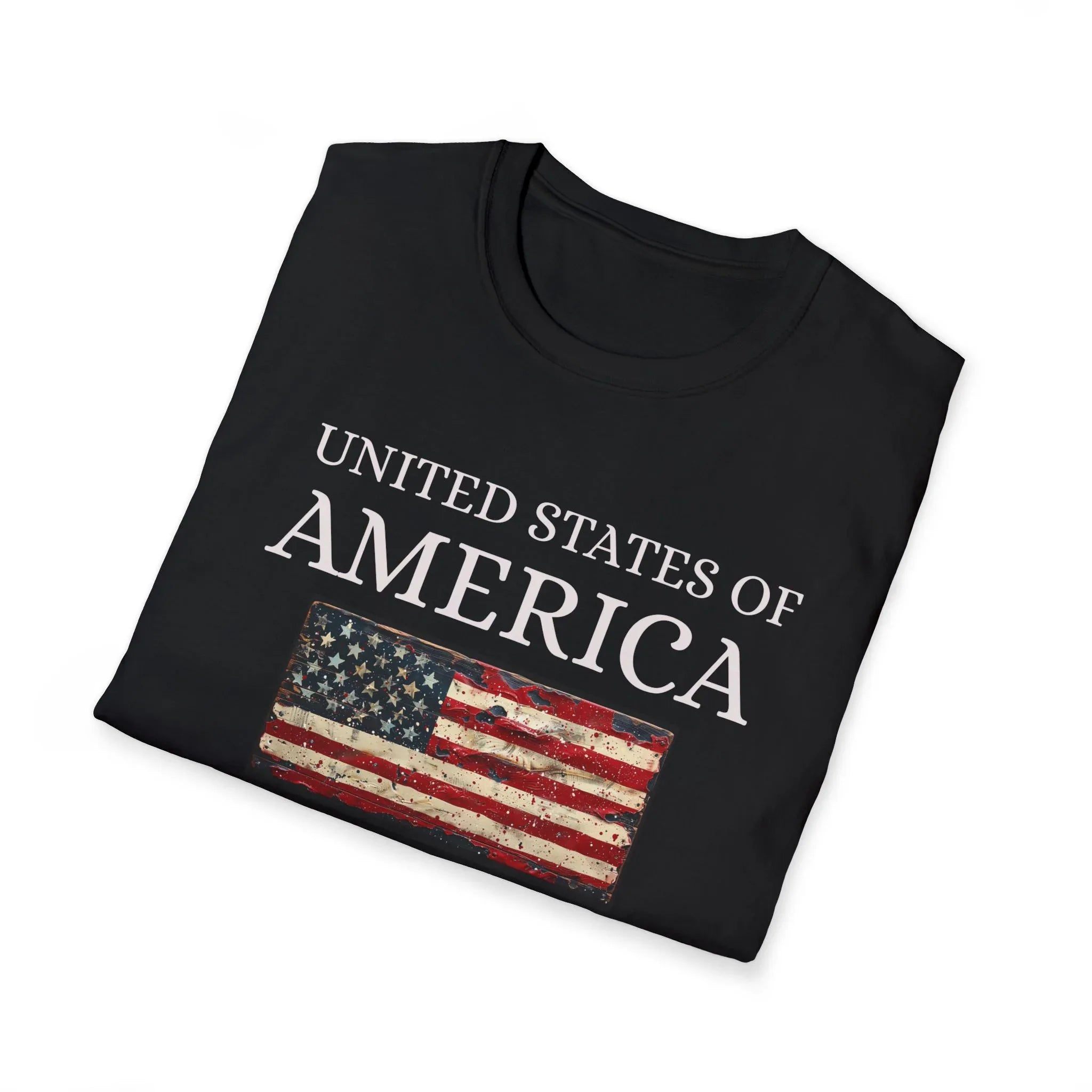 United States of America Patriotic America First T-Shirt | USA Flag - 250 USA Celebration