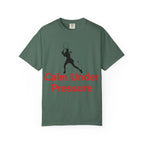 Calm Under Pressure Tennis Player T-shirt | Tennis Graphic Tee - 250 USA Celebration