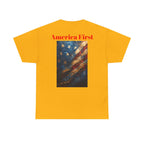 Freedom or Death American Flag T-Shirt | America First Vintage Flag Tee, Patriotic T-Shirt, America First, 250 America - 250 USA Celebration