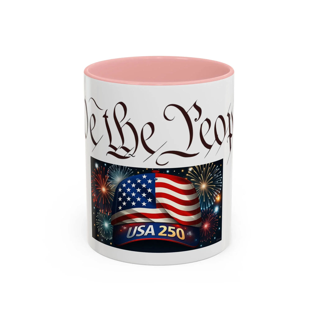 Accent Coffee Mug (11, 15oz) - 250 USA Celebration