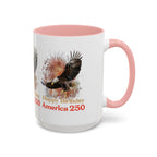 Accent Coffee Mug (11, 15oz) - 250 USA Celebration