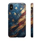 Distressed American Flag phone case | tough cases - 250 USA Celebration