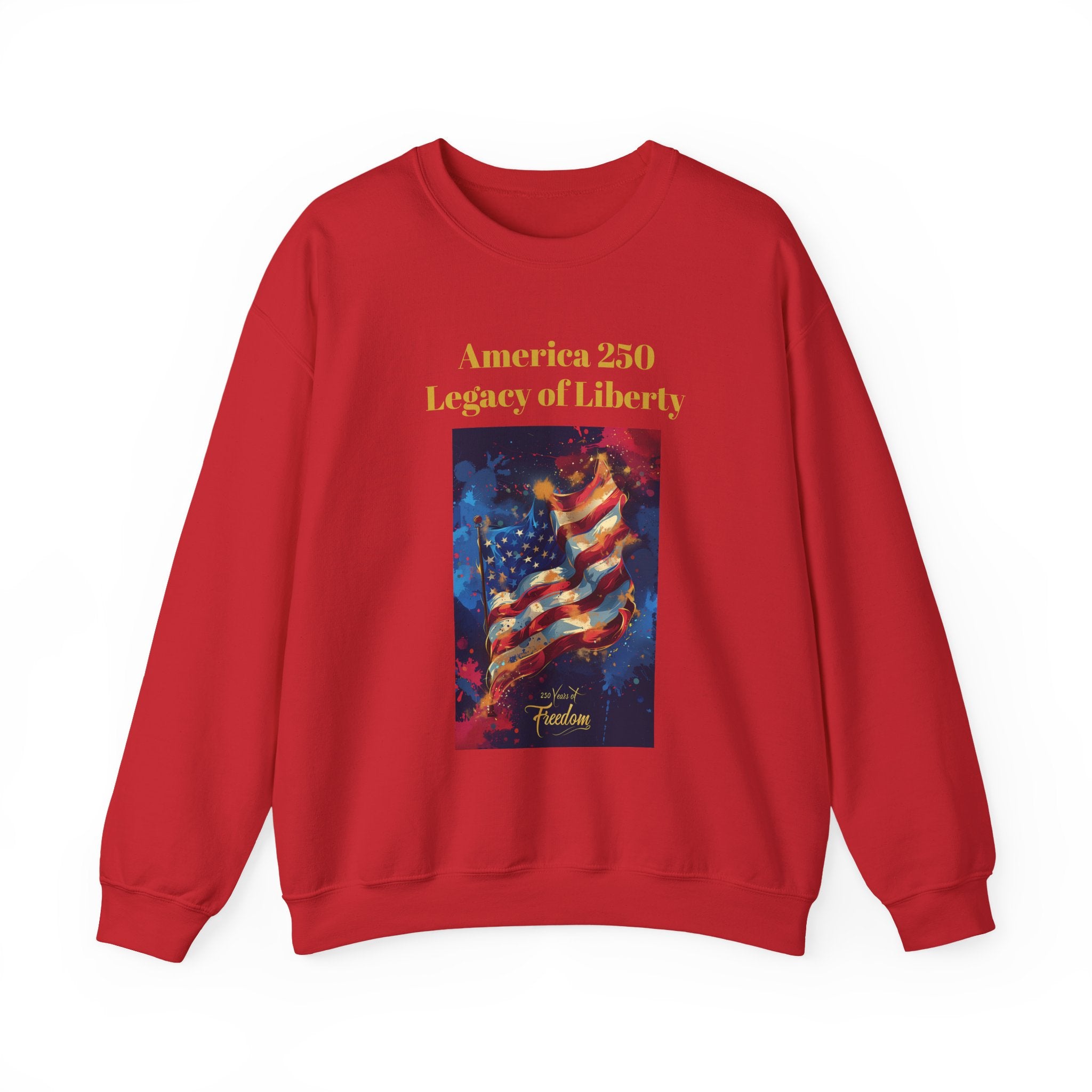 America 250 Years Legacy of Liberty Crewneck Sweatshirt