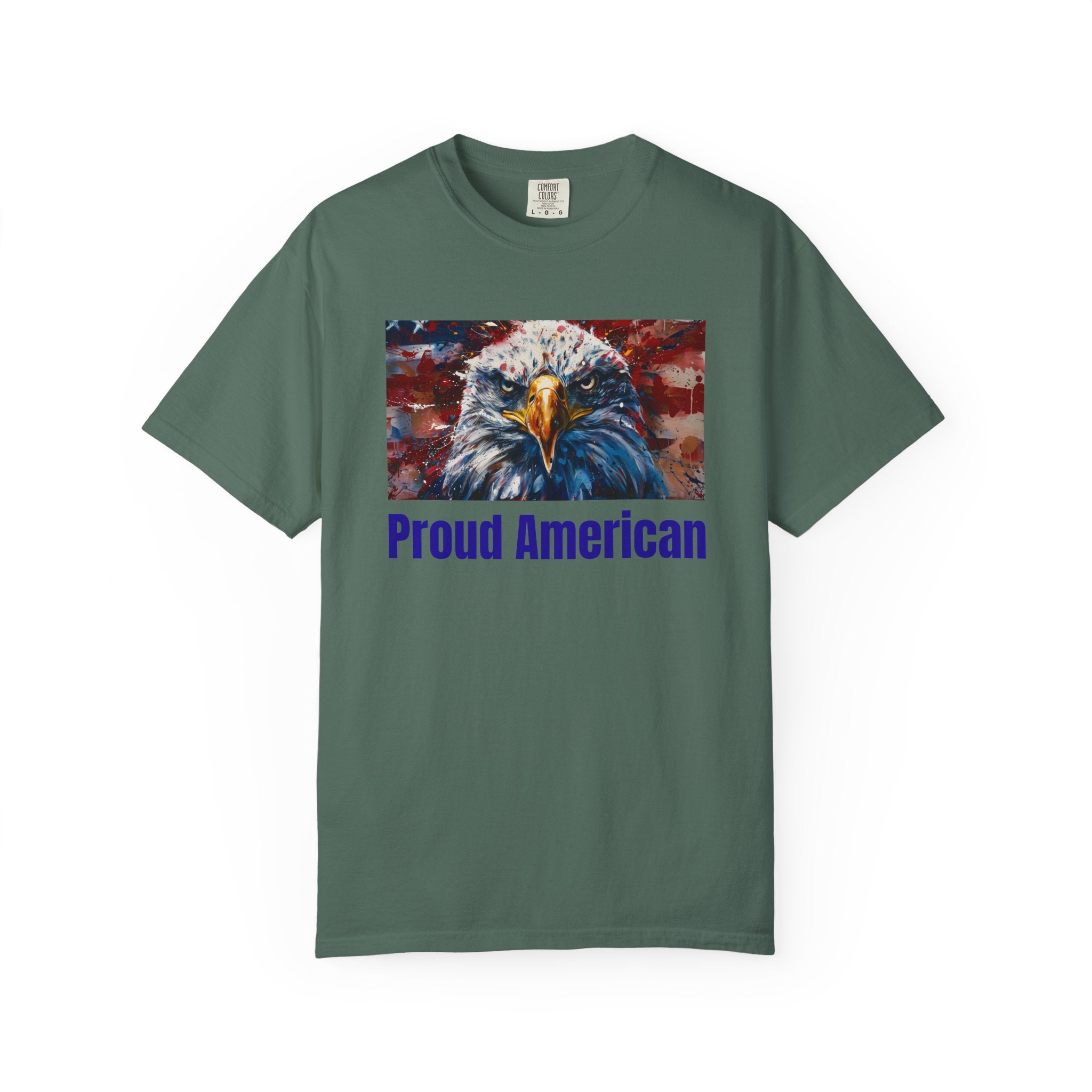 Proud American Eagle T-Shirt — Patriotic 250th Anniversary Tee