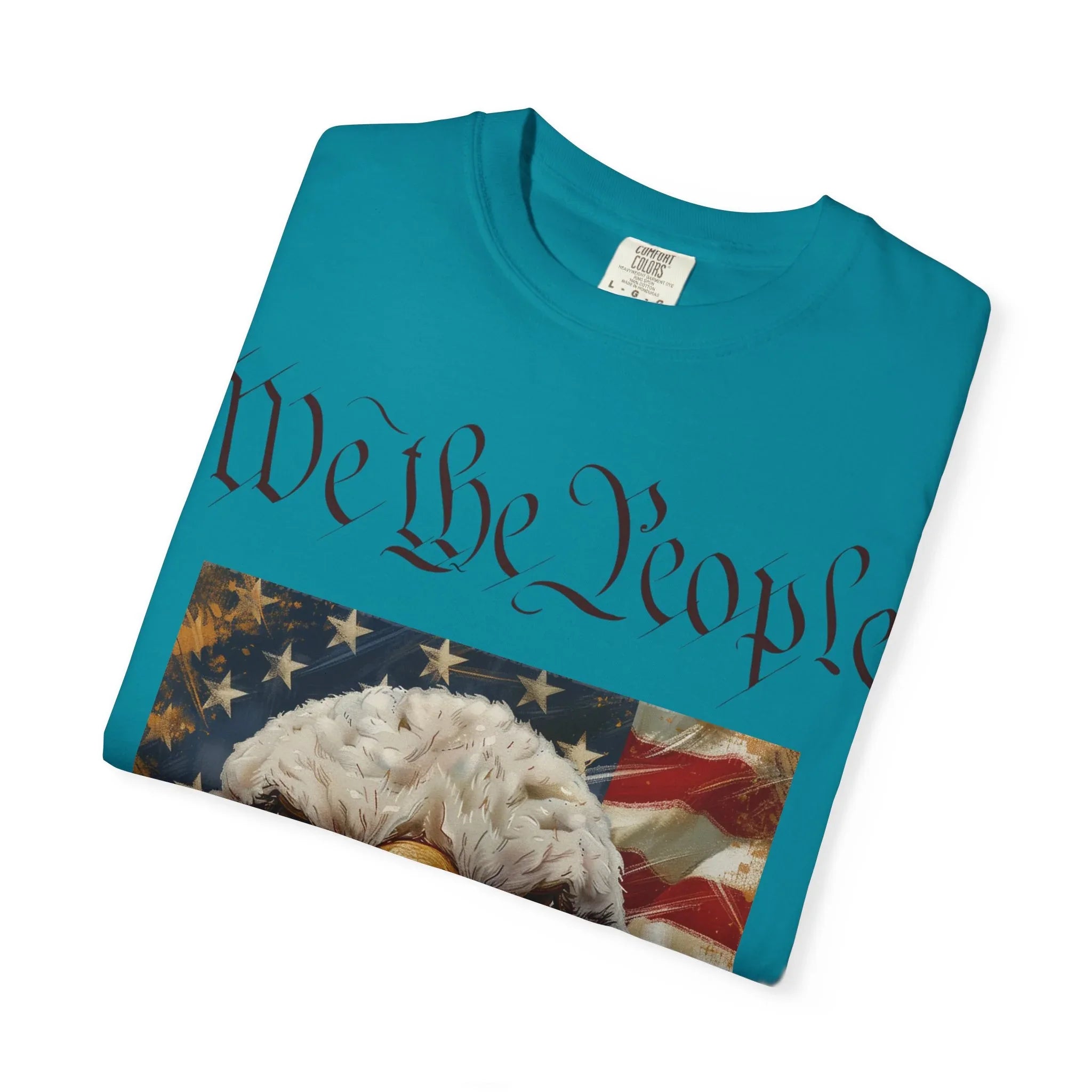 We the People Bald Eagle T-Shirt | American Flag Patriotic Tee, Patriotic T-Shirt, 250 America, America 250 Celebration - 250 USA Celebration