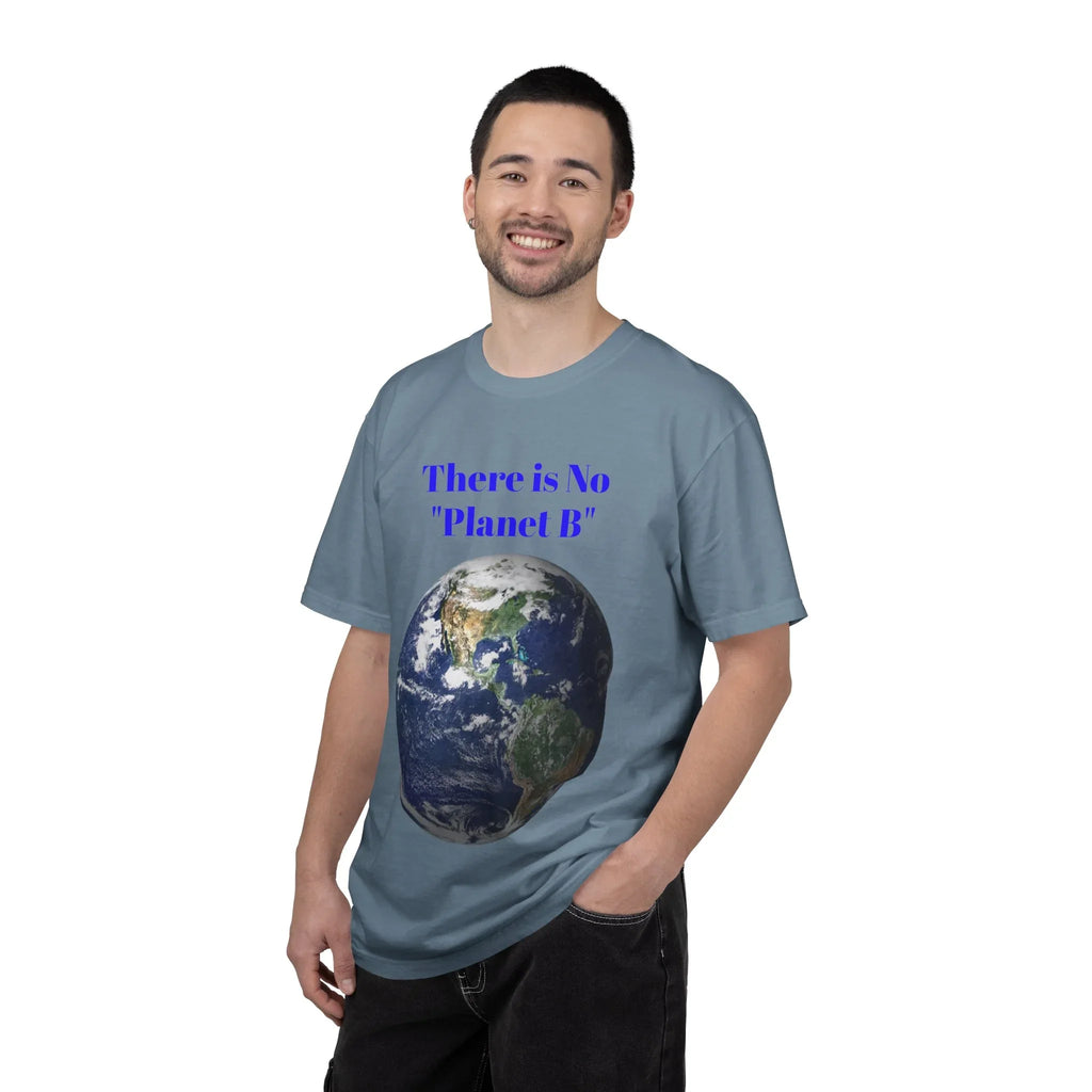 There Is No "Planet B" Earth Graphic T-shirt | Environmental Awareness Tee - 250 USA Celebration