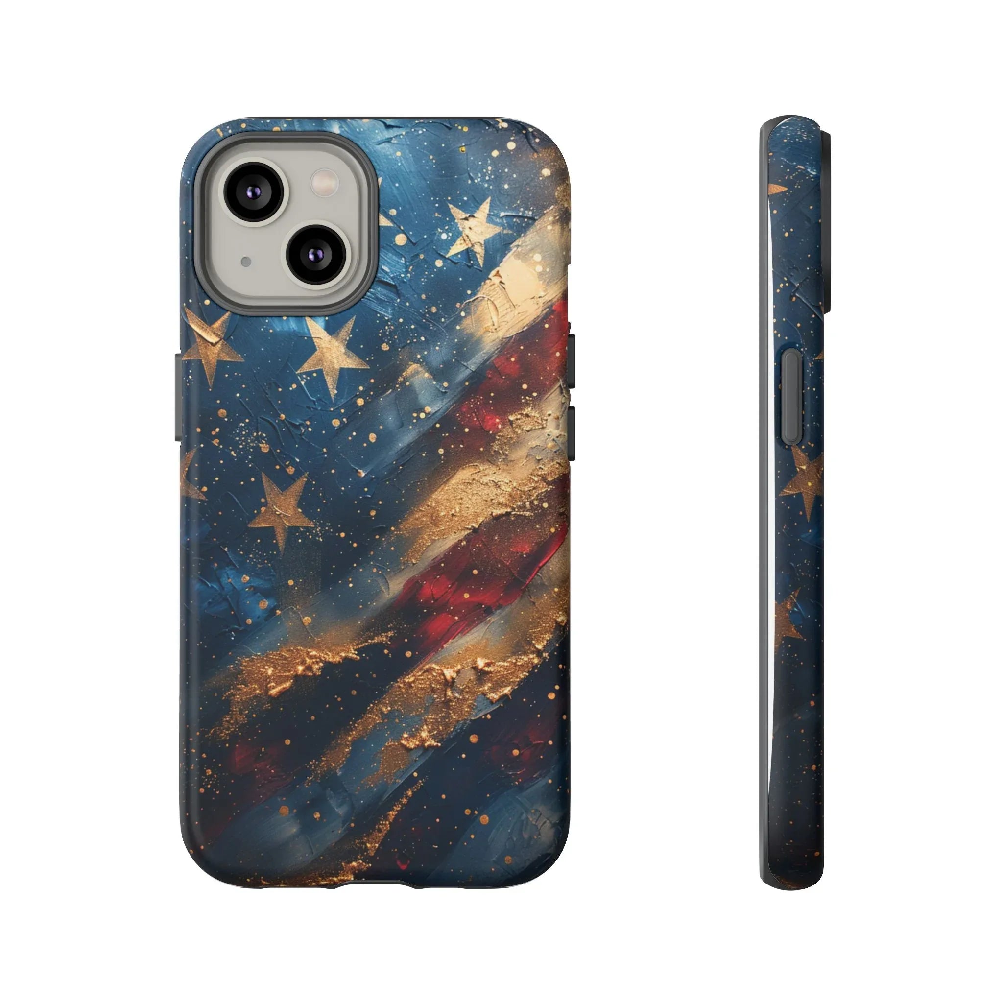 Distressed American Flag phone case | tough cases - 250 USA Celebration