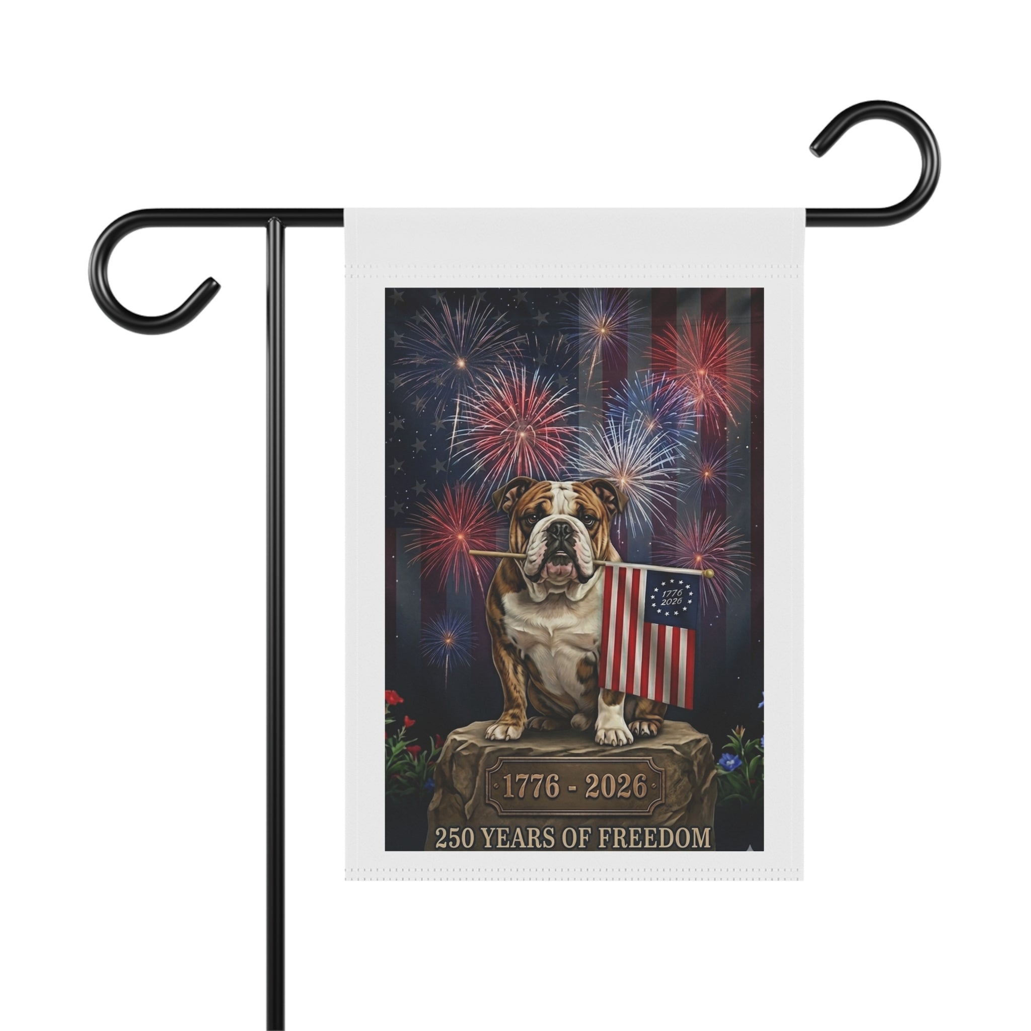 Official USA 250th Anniversary Bulldog Flag