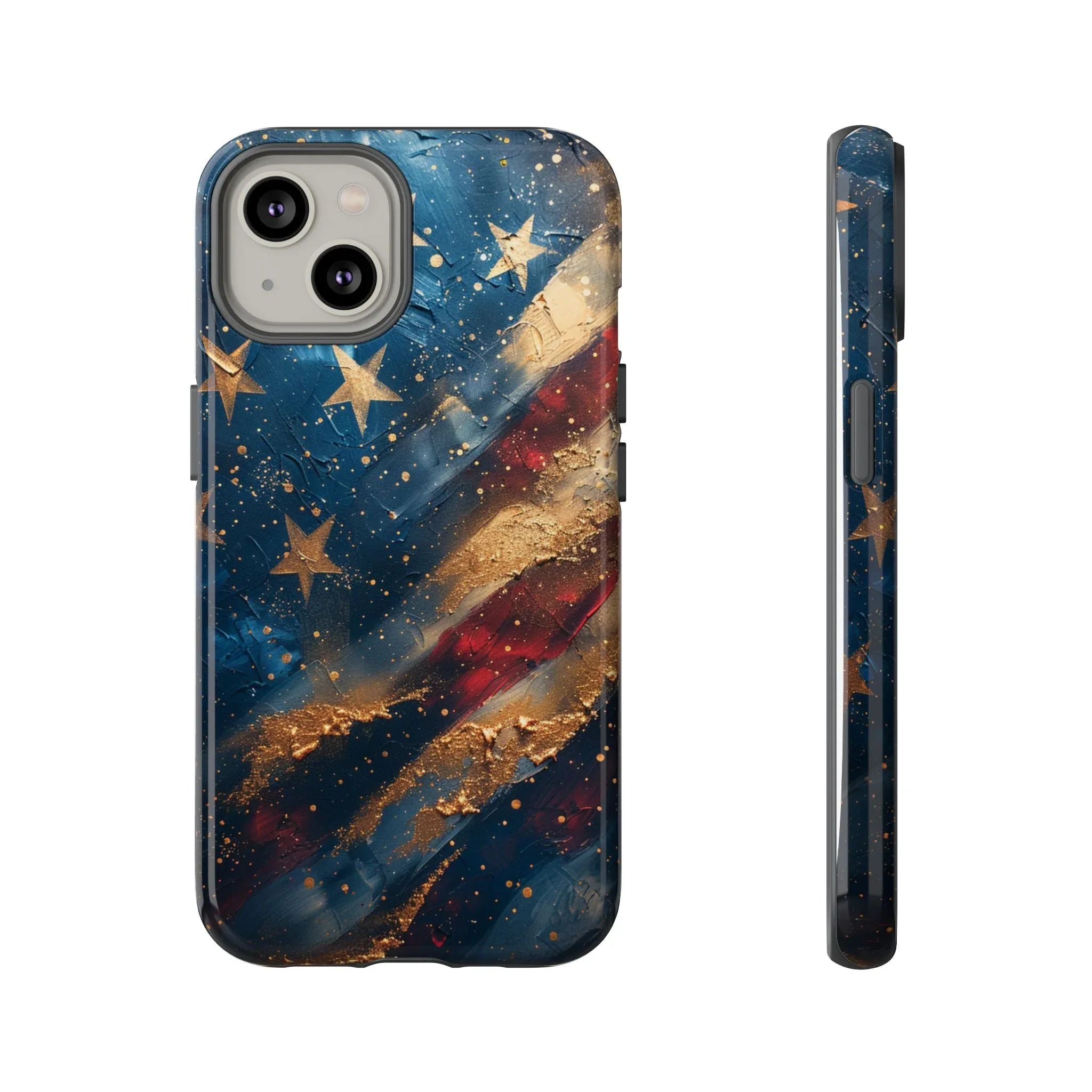 Distressed American Flag phone case | tough cases - 250 USA Celebration