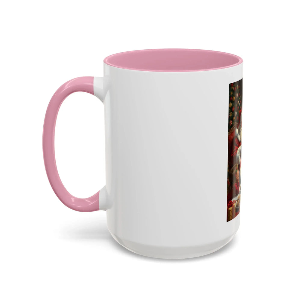 Christmas Santa Mug, Holiday Coffee Mug, Festive Drinkware, Cute Santa Cup, Winter Decor, Gift for Kids - 250 USA Celebration