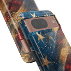 Patriotic Phone Case, Tough Cases with American Flag Design, Stylish Phone Accessories, USA Pride Gift, Durable Cases for All Occasions - 250 USA Celebration