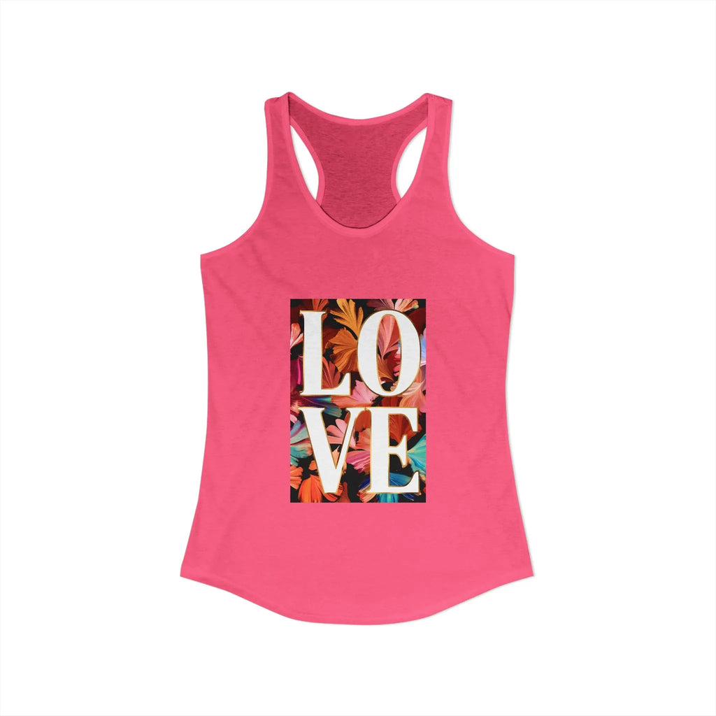 Women's Ideal Racerback Tank - 250 USA Celebration