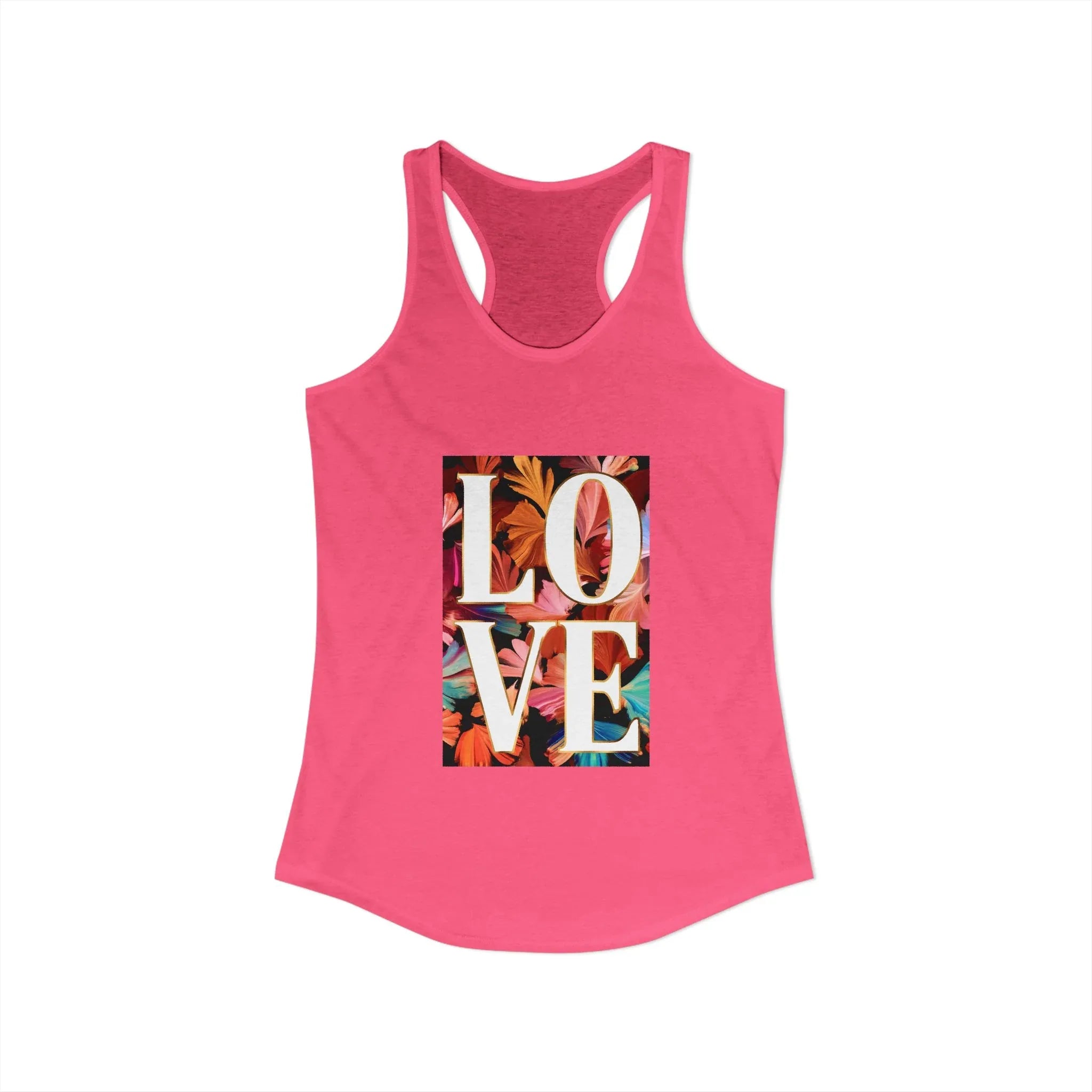 Women's Ideal Racerback Tank - 250 USA Celebration