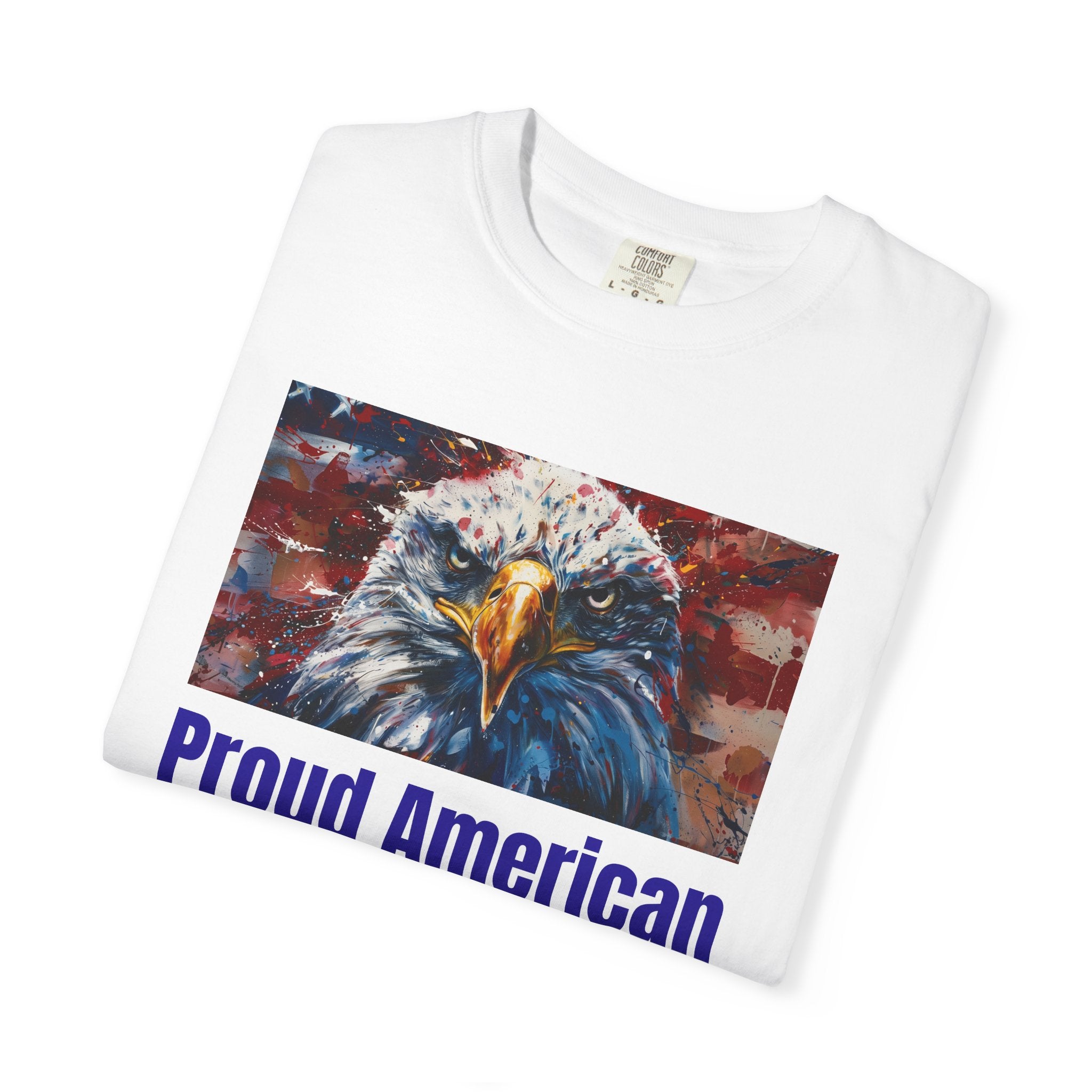 Proud American Eagle T-Shirt — Patriotic 250th Anniversary Tee
